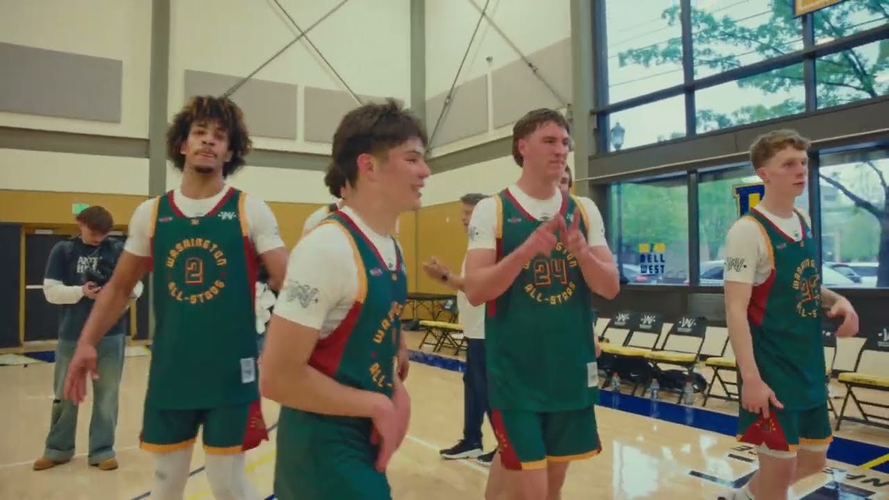 Load video: 2026 Northwest Shootout Oregon vs Washington High School All-Star Weekend Highlights